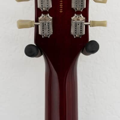 Vintage V100TWR Reissued Series Single Cut 2010s Trans Wine Red image 7