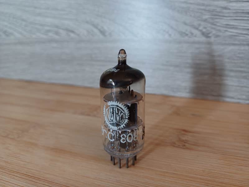 Extra strong perfectly balanced VALVO ecc808 for high end hifi preamp Orgaphon, Echolette RFT Klang flim image 1
