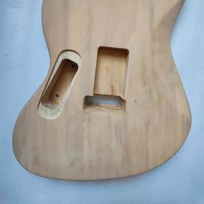 Solid Basswood Jazzmaster Style Guitar Body DIY Project image 2