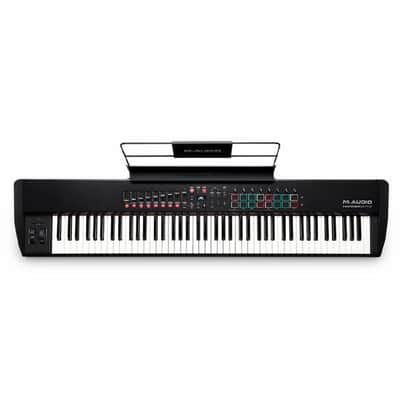 M-Audio Hammer 88 Pro 88-Key Hammer-Action USB & MIDI Keyboard Controller with Smart Controls & Auto-Mapping image 4