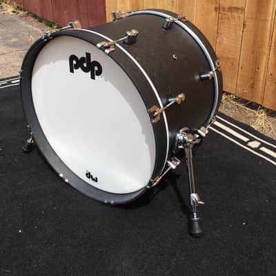 20''PDP/ DW Concept Maple Classic Series || Ebony Satin Oil || 14" x 20" Bass Drum image 1