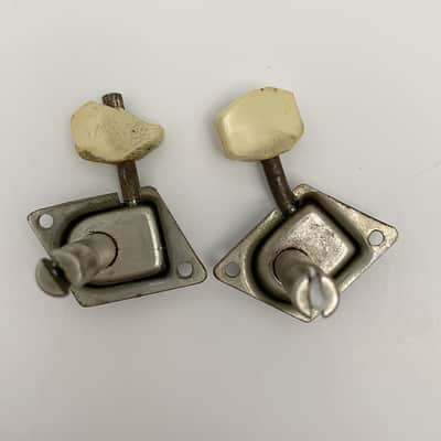 6 Fender F Tuners in-line Late 60's early 70's - Chrome image 4