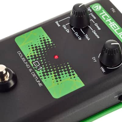 TC Helicon VoiceTone D1 Doubling & Detune Vocal Effect Pedal image 3