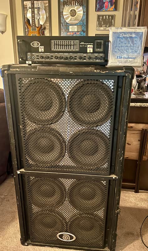 Pantera Rex Brown ACTUAL BASS MAIN TOUR RIG ONE OF A KIND Dimebag Cfh Svt Ampeg image 1