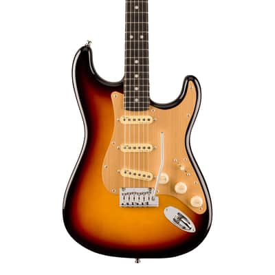 Fender American Ultra II Stratocaster Ultraburst Ebony w/case image 1