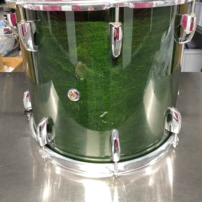 Pearl MMX Masters custom tom 14x12” 1994-96 - Emerald mist image 3
