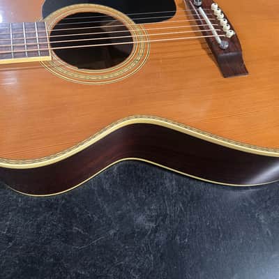 Vintage 70's Orpheum 359-F Acoustic Guitar With Case image 11