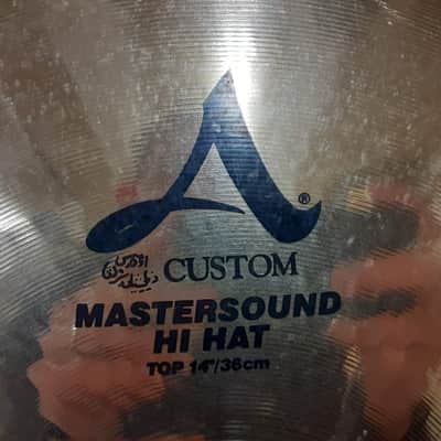 Zildjian 14" A Custom Mastersound Hi-Hat Cymbals (Pair) image 9