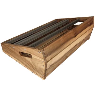 10U / 144hp Eurorack case EVA • Rails + Threaded strips / Walnut / Unpowered image 9