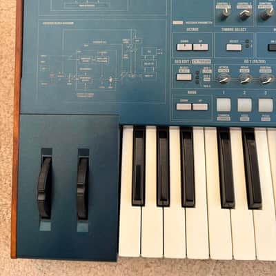 Korg MS2000 2000s - Blue image 2