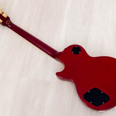 1998 Gibson Les Paul Standard Plus Limited Edition Flame Top Cherry Sunburst w/ 57 Classic PAFs & Case, Yamano image 12