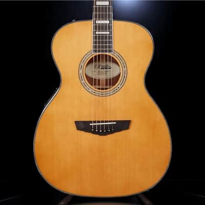 D'Angelico Premier Tammany with Electronics, Vintage Natural image 2