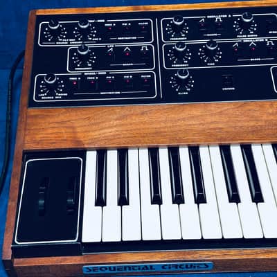 Sequential Circuits Prophet 5 🎹 Rev 3.2 Vintage Analog Synthesizer • Kenton MIDI • Restored and Serviced • Extras • Warranty image 2