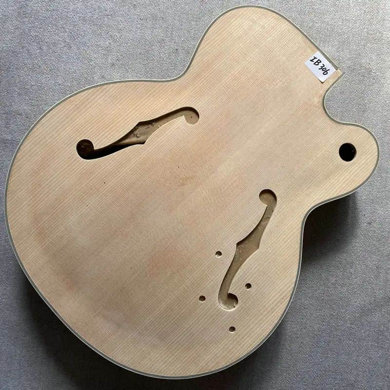 Single Cutaway Jazz Guitar Hollow Body DIY Project image 1