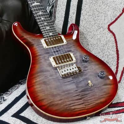 2024 Paul Reed Smith PRS Wild West Guitars Special Run CE 24 Painted Black Neck 57/08 Covered Pickups Faded Grey Black Cherry Burst 7.50 LBS image 6