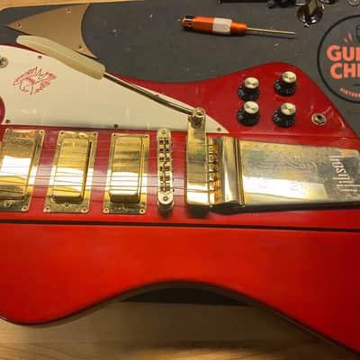2008 Gibson Firebird VII Metallic Red – Original Hard Case – Excellent Playability image 13