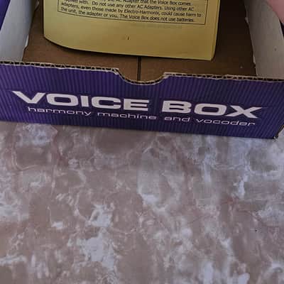 Electro-Harmonix Voice Box Harmony Machine & Vocoder 2009 - Present Purple / Black image 8