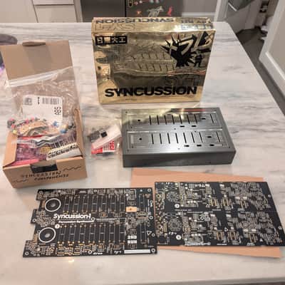 THC Syncussion SY-1 Full DIY Kit ! All Parts ! Drum Synthesizer rev 2 THC Syncussion SY-1 Rev2 DIY kit RARE! image 1