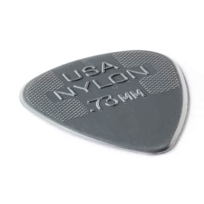 Immagine Dunlop - 44P73 - Nylon Standard Guitar Pick - .73mm - Pack of 12 (44P73) - 1