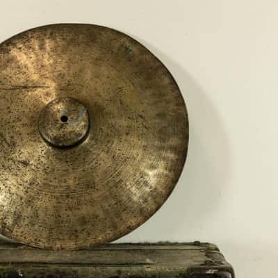 1910s 1920s Rui Ji 13.25" China Cymbal 709g Bild 1