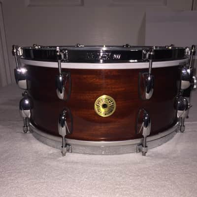 Gretsch 4pc Broadkaster 135th Anniversary Drums 2018 - Ribbon Mahogany image 7