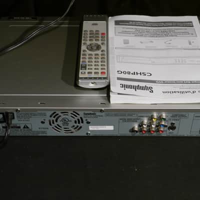 Symphonic DVR CSHP80G image 6