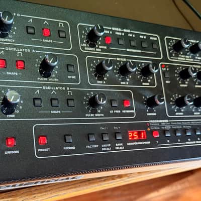 Sequential Prophet-10 Desktop 10-Voice Polyphonic Synthesizer 2021 - Present - Black with Wood Sides image 3