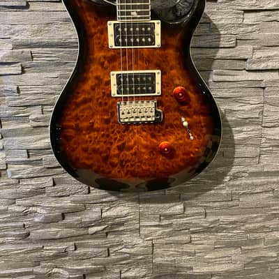 PRS SE CU 24 Quilt Package-Black Gold image 2