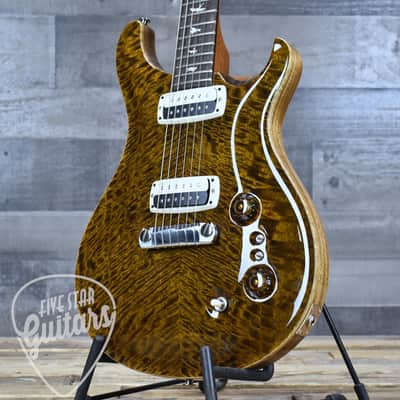Mint PRS Paul's Guitar Limited Mango Top - Tiger Eye with Hardshell Case image 12