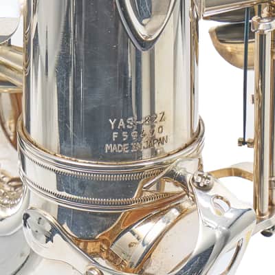 Yamaha YAS-82ZIIS 'Custom Z' Alto Saxophone in Silver Plate SN F59490 image 14