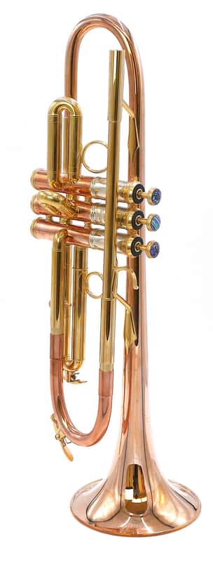 Bell Trumpets BT9-345-370C Trumpet in Raw Brass image 1