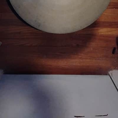Zildjian 14" A. Zildjian Transition Stamp - small stamp Hi-Hat Cymbals (Pair)  1950s- Traditional image 13