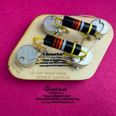General Vintage Tone Prewired Harness electronics for Les Paul ®️ 1956 - 1959 CTS Burst taper pots 550k image 7