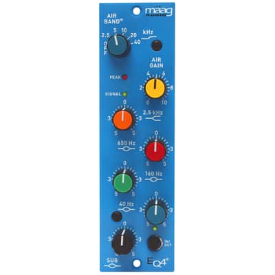 Maag Audio EQ4 500 Series Equalizer Module 2010s Blue image 1