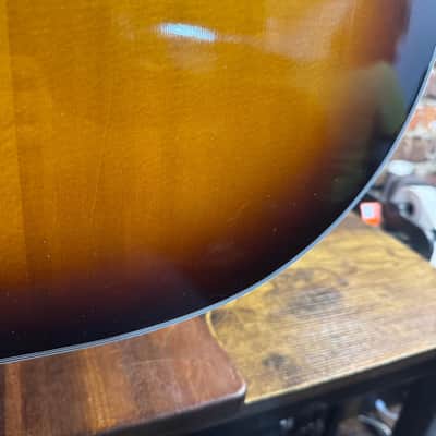 Guild F-55 Acoustic Electric Guitar w/ OHSC (2010s - Sunburst) image 3