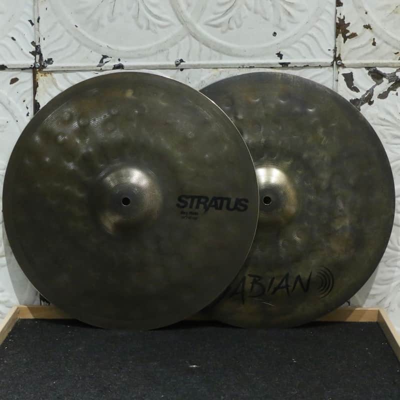 Sabian Stratus Dry Hi-Hat Cymbals 16in (1068/1158g) image 1