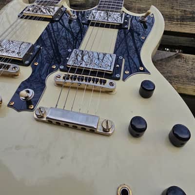 Ibanez 2402DX-WH Double Cutaway Double Neck 1974 - 1977 - White Bild 12