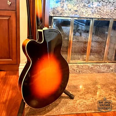 1966 Gretsch Double Anniversary 6117- Golden Sunburst – w/ Original HS Case, Strap & Cord! image 2