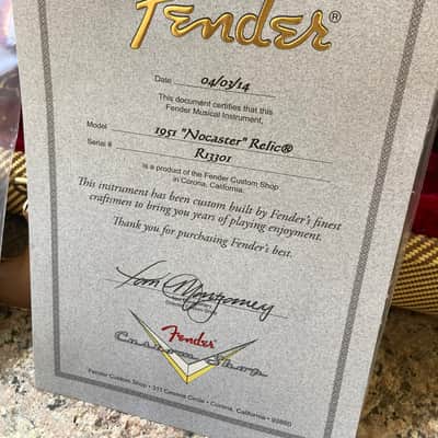 Fender Custom Shop '51 Reissue Nocaster Relic image 15