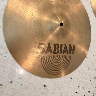 Sabian 14" AAX Stage Hi-Hat Cymbals (Pair) 1993 - 2001 - Natural image 3