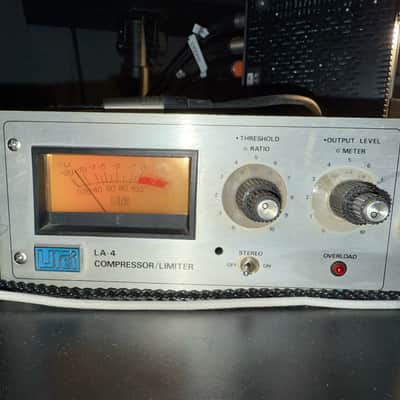 UREI LA-4 Compressor/Limiter — Silver Face [Vintage - Serviced + Working] image 3