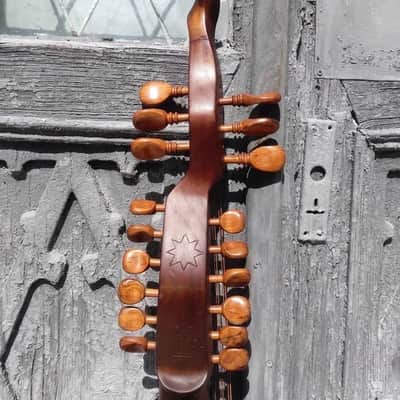 Torban Ukranian Teorban Folk Instrument Theorbo Lute Master Handmade Muzeum image 4