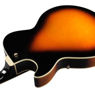 Ibanez AG75G-BS Artcore AG Hollow Body Guitar 6-String - Brown Sunburst image 3