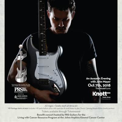 PRS John Mayer  "Super Eagle" Prototype Auction To Benefit Johns Hopkins Kimmel Cancer Center image 10