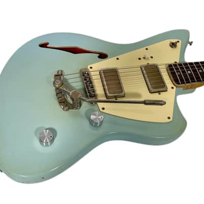 Rufini Guitars Montefalco Semi-Hollow, Aged Sonic Blue, NEW (Authorized Dealer) image 12