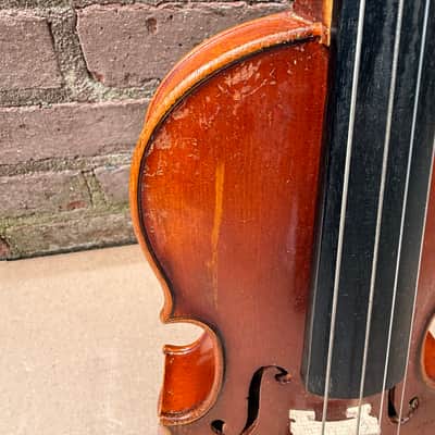 1964 Otto Fritz Kaiser No. 102 3/4 Violin w/ Bow & Hard Case - Made in West Germany image 6