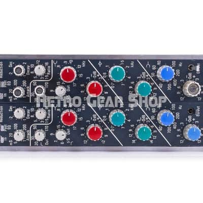 Helios Channel Strips Rare Vintage Stereo Pair Preamp Equalizer Compressor Pre image 2