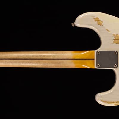 Fender Custom Shop 1954 Heavy Relic Stratocaster® White Blonde Limited (455) image 3