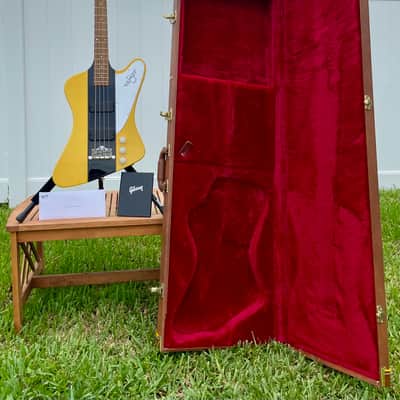 Gibson Thunderbird Bass, Thunderbee Yellow and Black | Factory Modified image 4