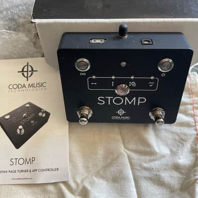 Coda Music Technologies  Bluetooth Stomp Box 2018 Black image 2